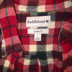 Saddlebred Red Plaid Shirt